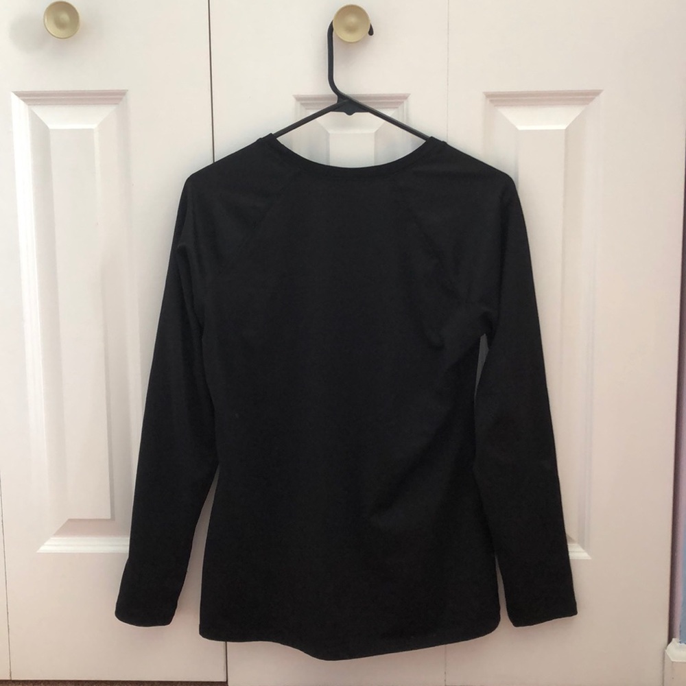 Black Cuddl Duds Climate Right shirt